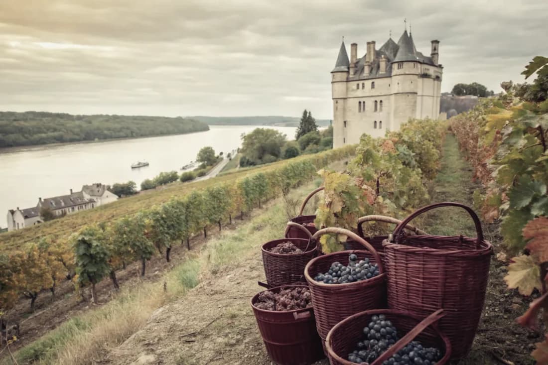 Vineyards of Domaine Bernard Baudry