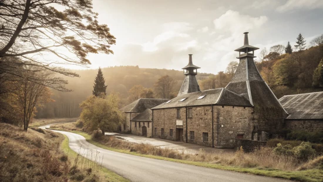 The Aberlour distillery