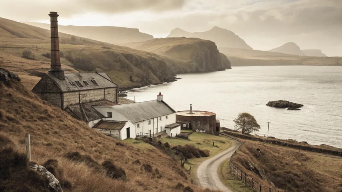 The Arran distillery