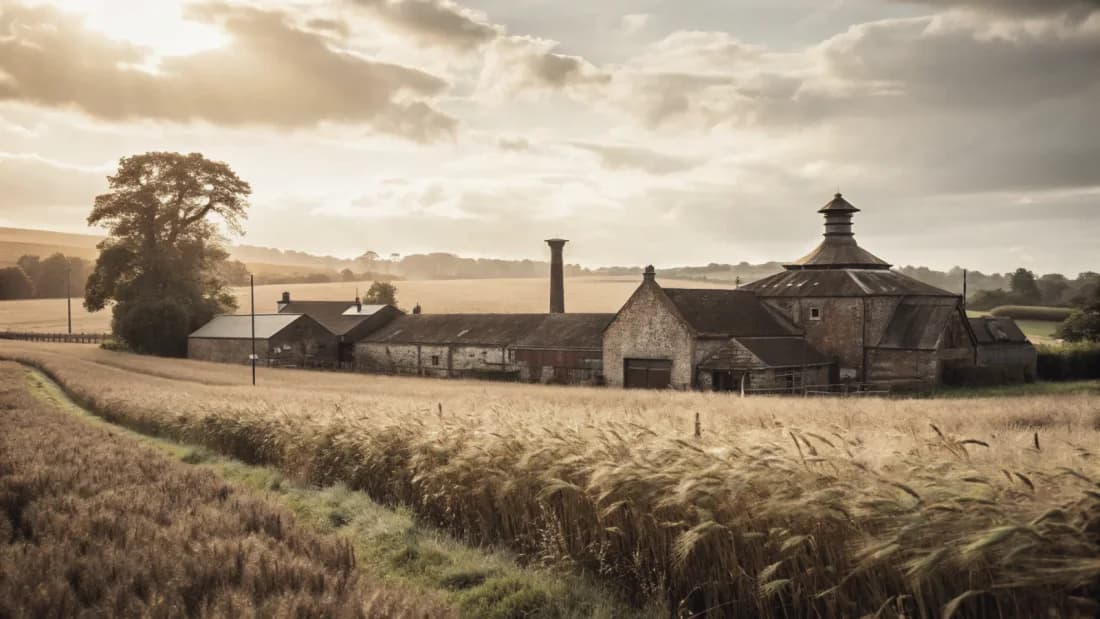 The Auchentoshan distillery