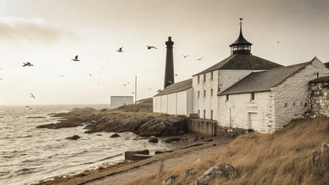 The Bruichladdich distillery