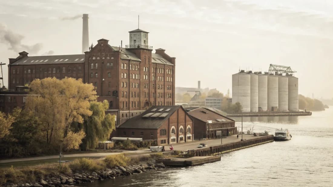 The Forty Creek distillery