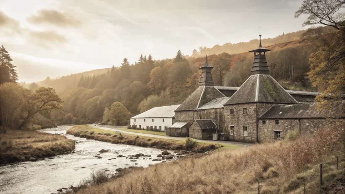 The Glen Grant distillery