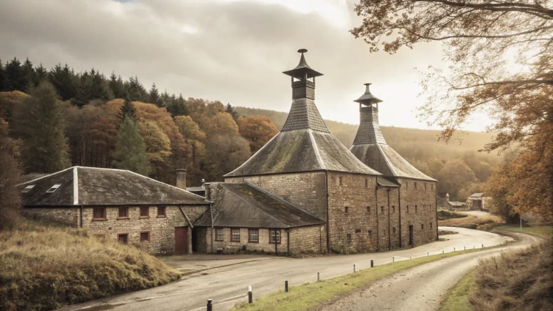 The Glenfarclas distillery