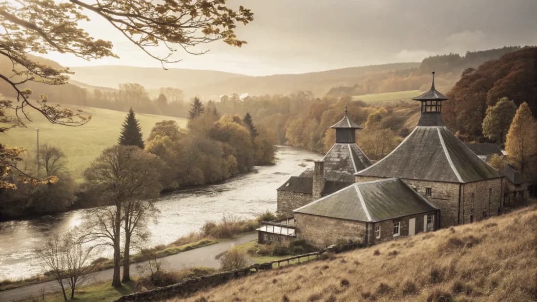 The Glenfiddich distillery