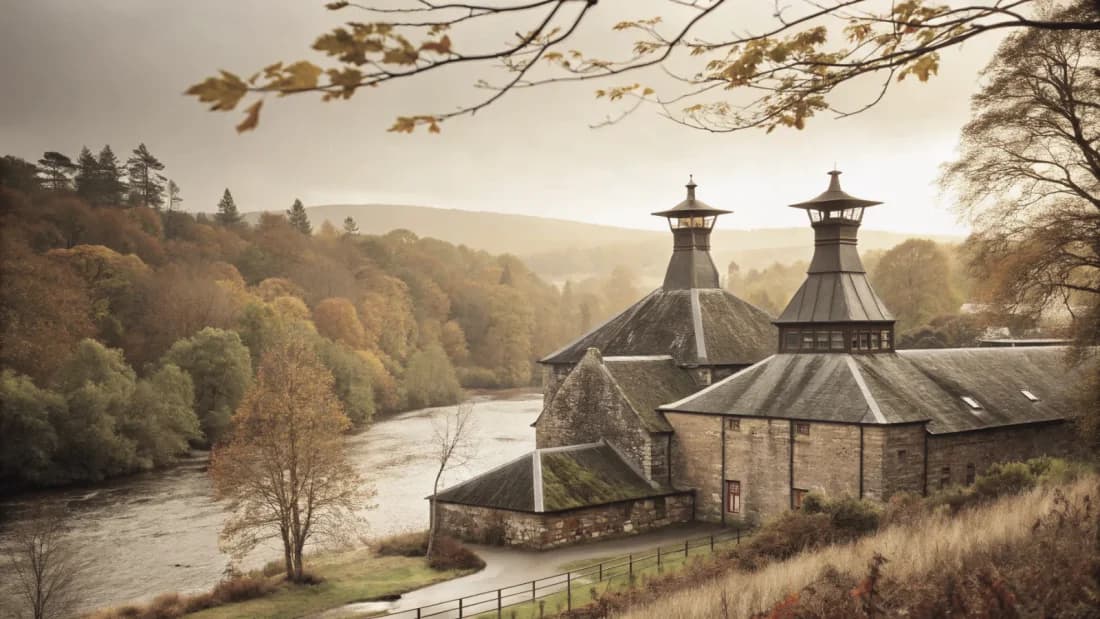 The The Glenlivet distillery
