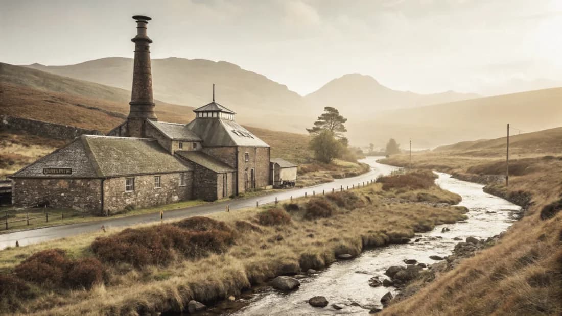 The Glenmorangie distillery