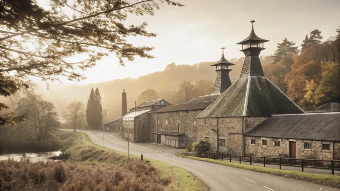 The Mortlach distillery