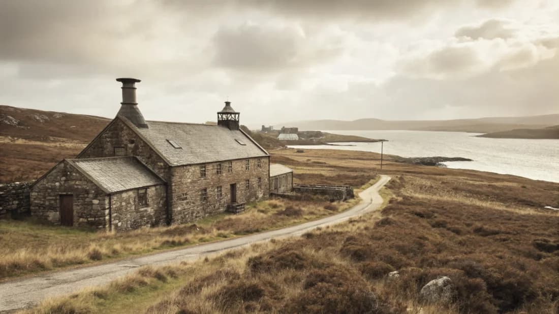 The Scapa distillery