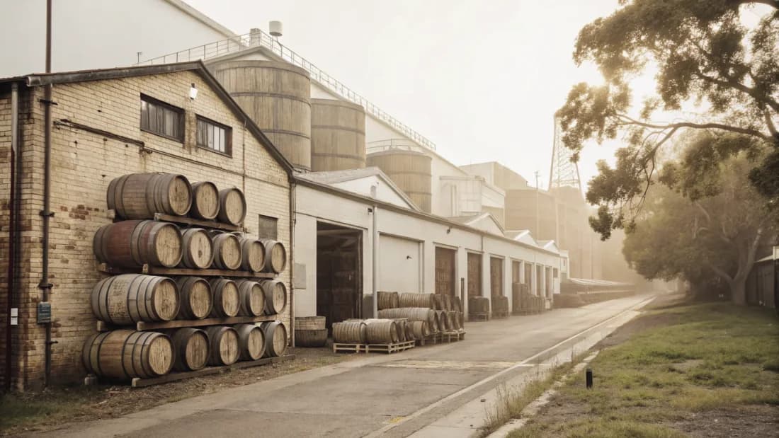 The Starward distillery