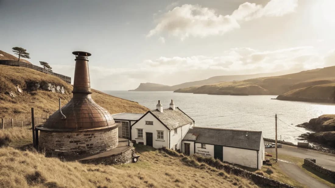 The Talisker distillery