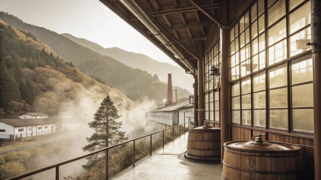 The Yamazaki distillery
