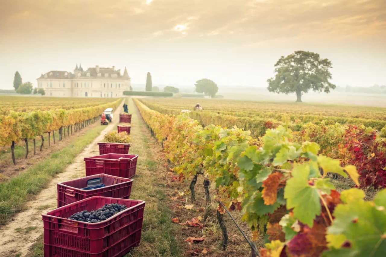 Vineyards of Château Cheval Blanc