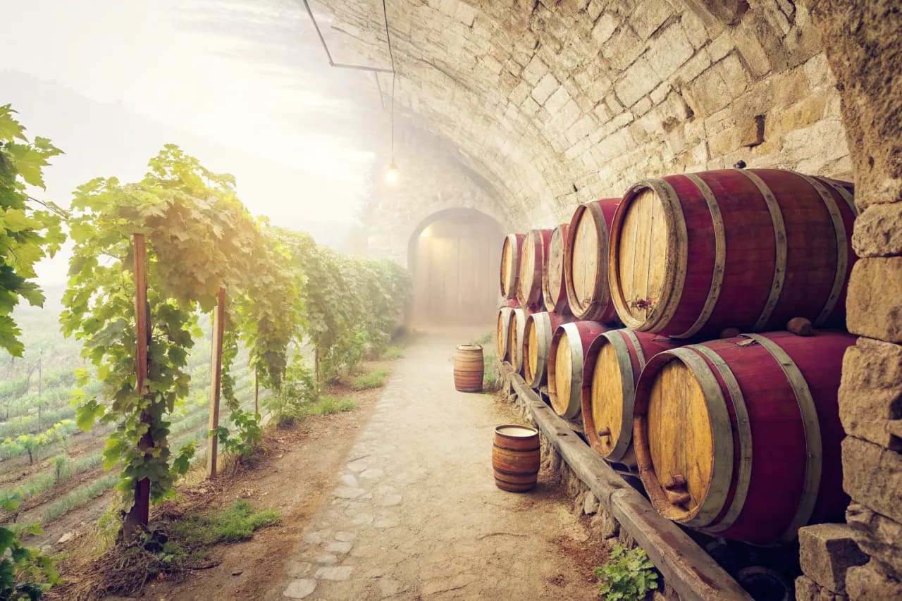 Vignobles de Leonetti Cellar