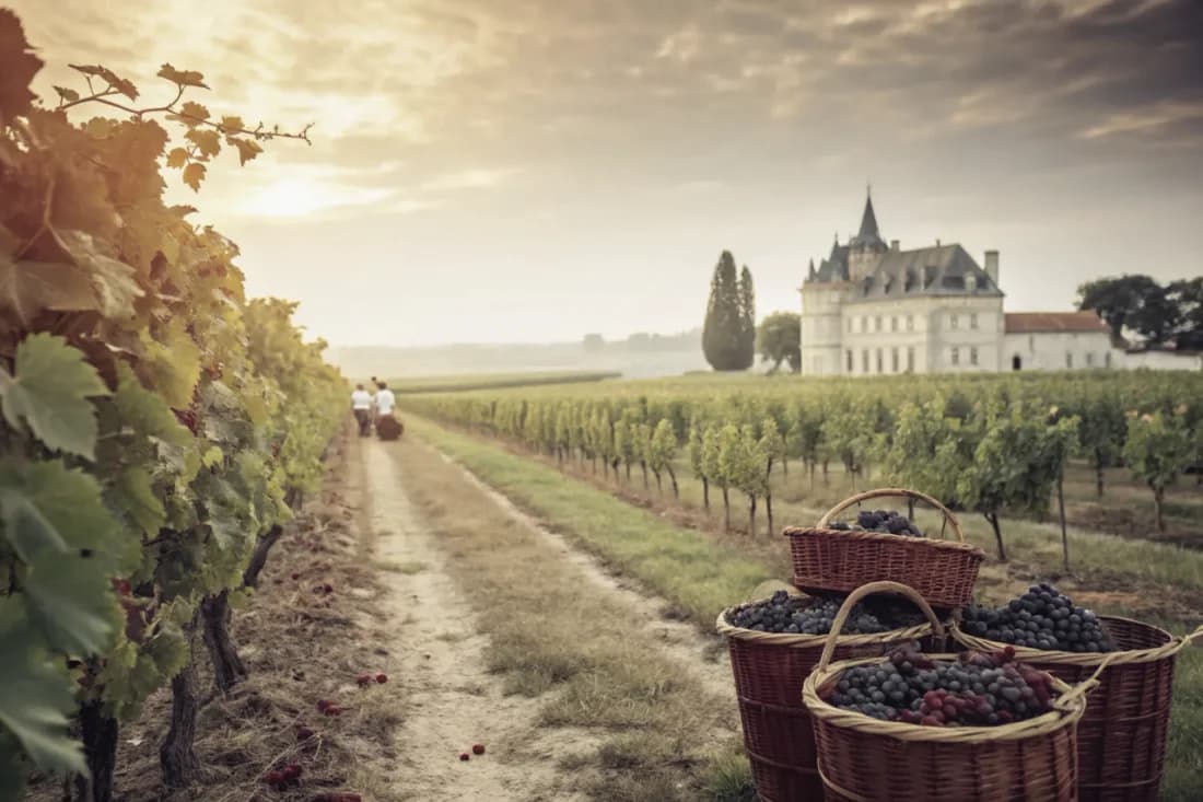 Vineyards of Château Mouton Rothschild