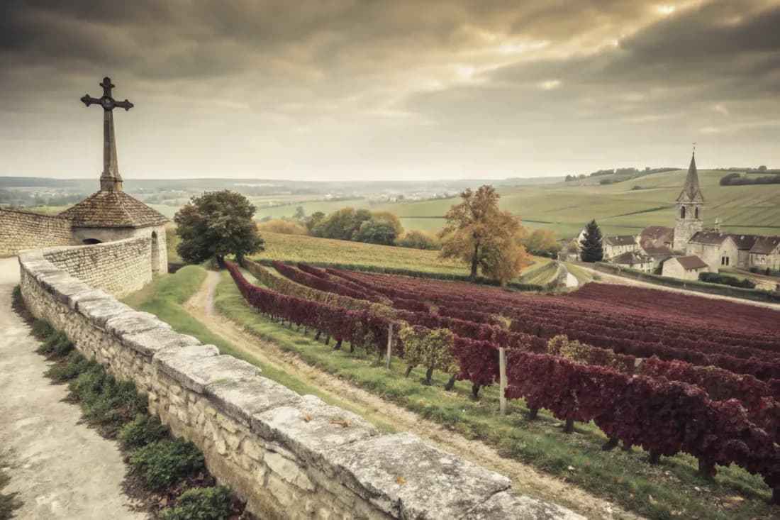 Vineyards of Domaine de la Romanée-Conti