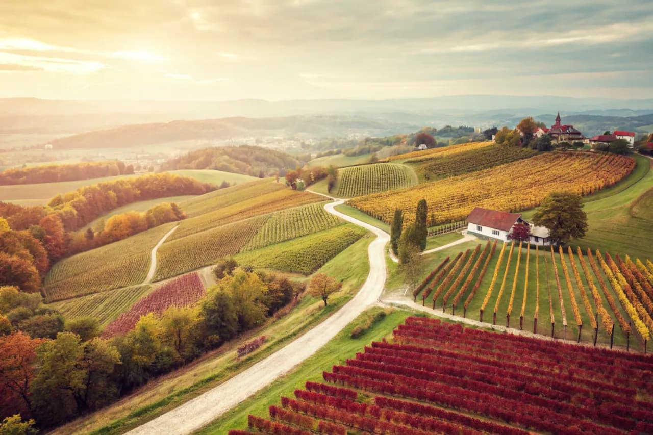 Vineyards of Steiermark (Styria)