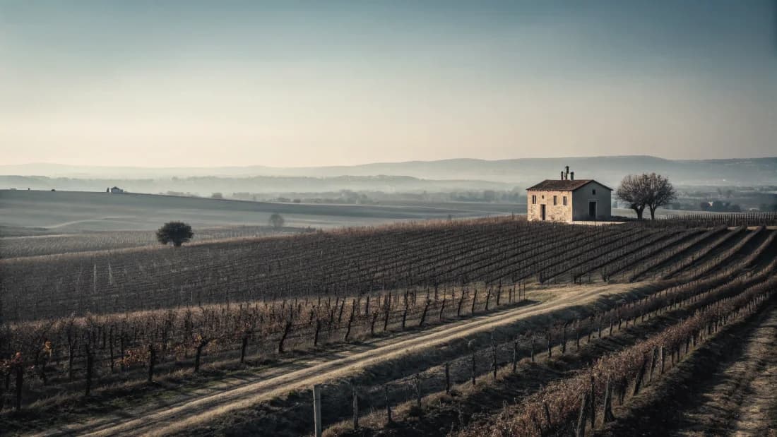 Vineyards of Rhône Valley