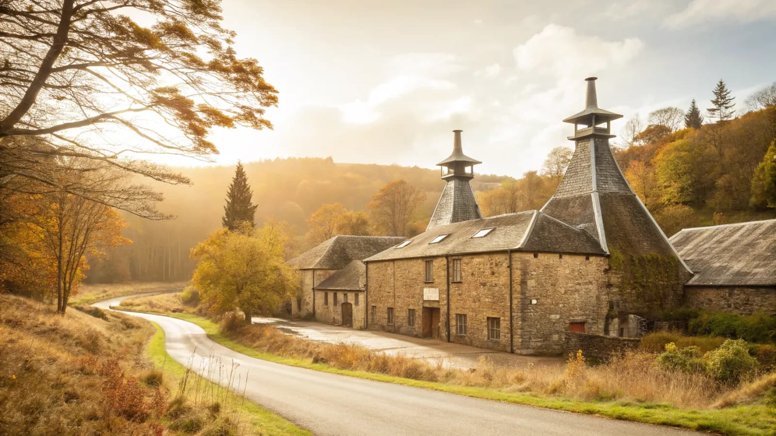 The Aberlour distillery