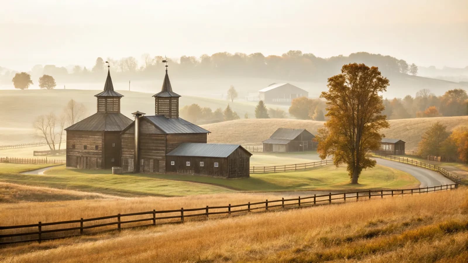 The Four Roses distillery