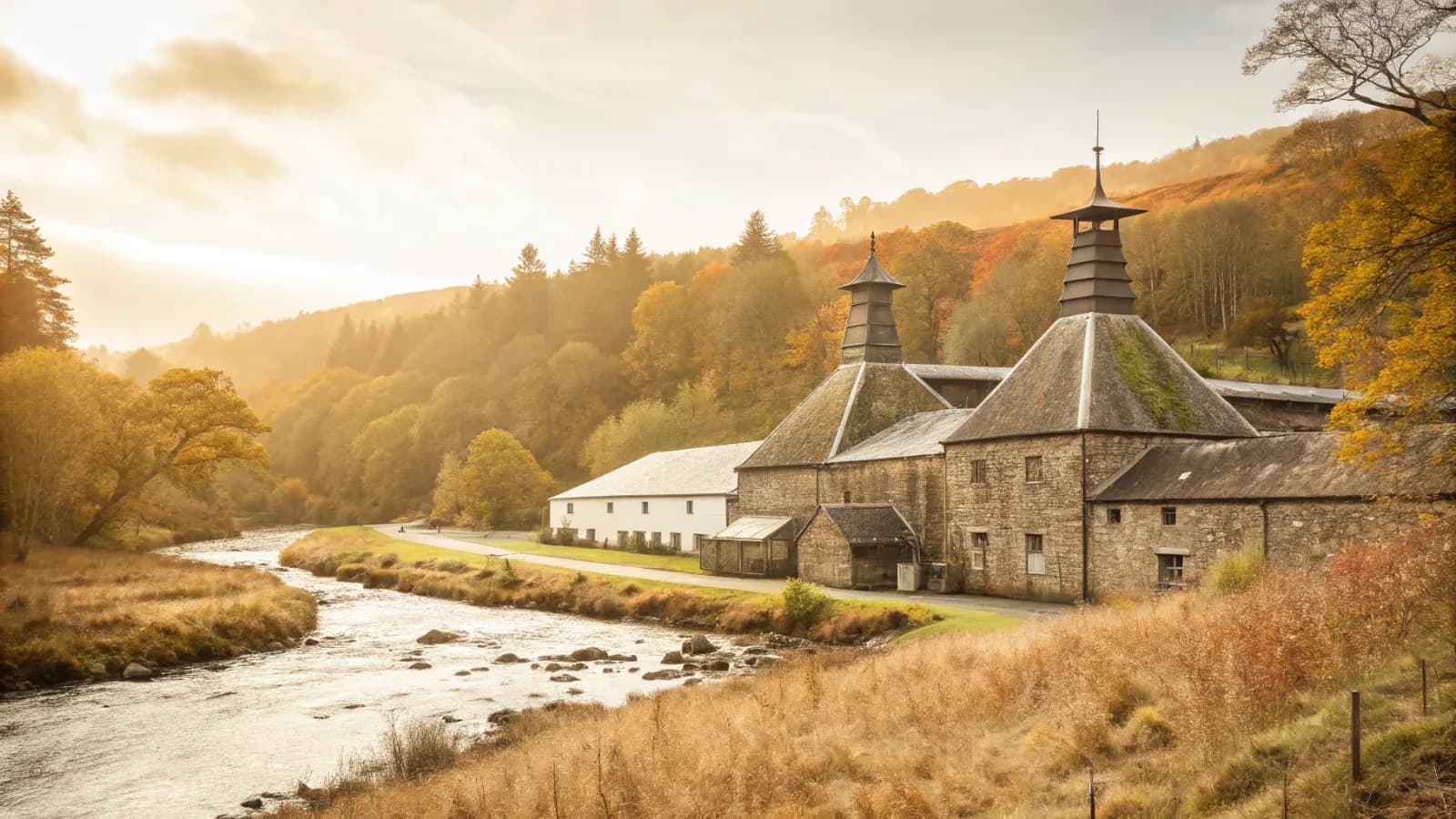 The Glen Grant distillery