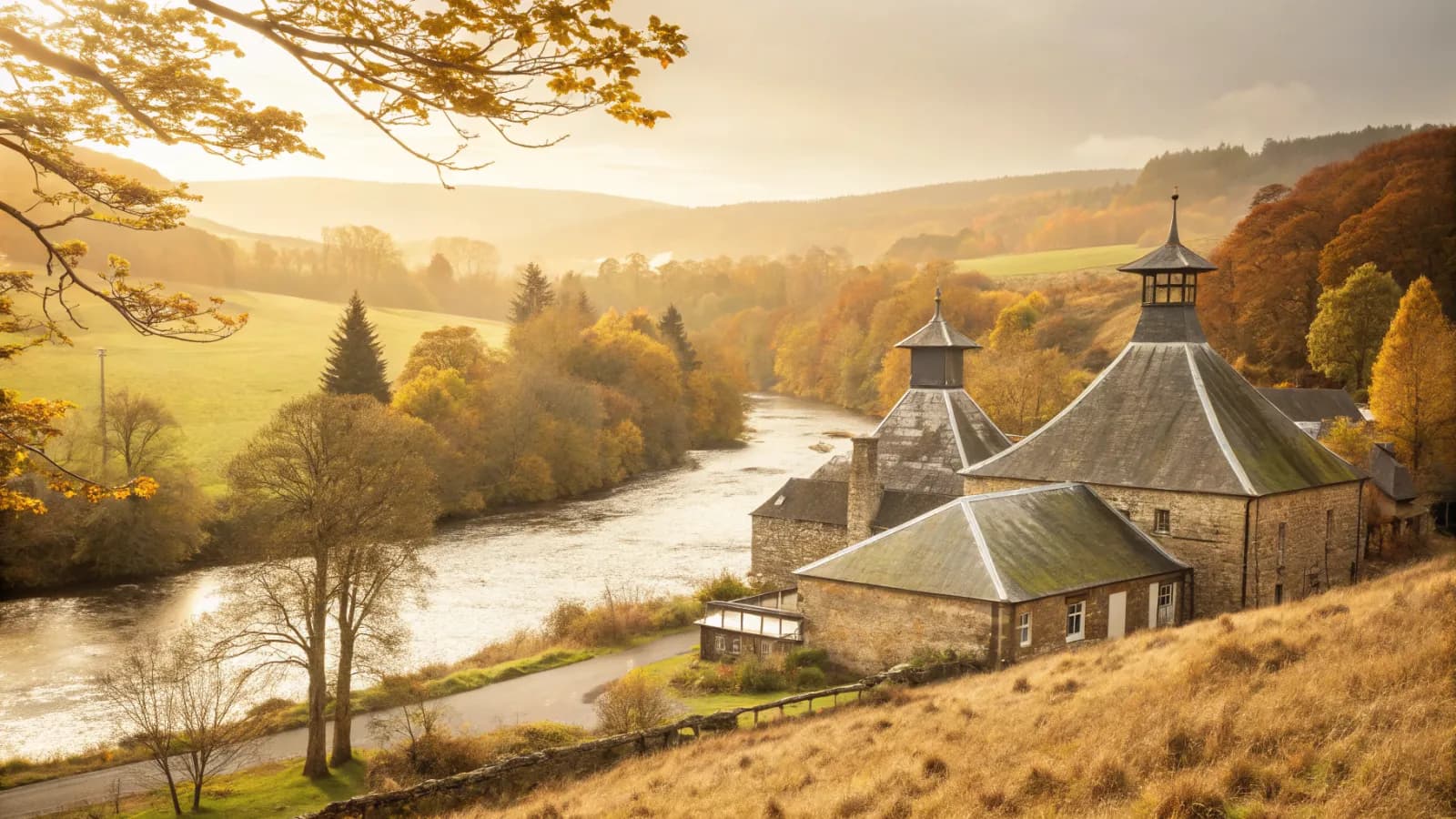 The Glenfiddich distillery