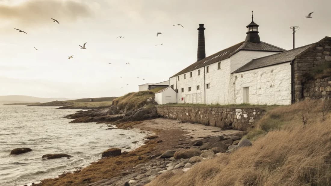 The Bowmore distillery