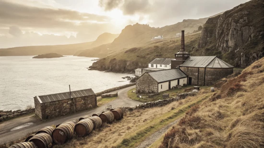 The Jura distillery