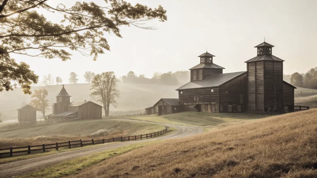 The Maker's Mark distillery