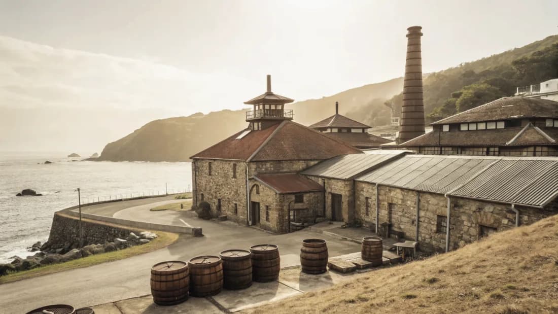 The Miyagikyo distillery